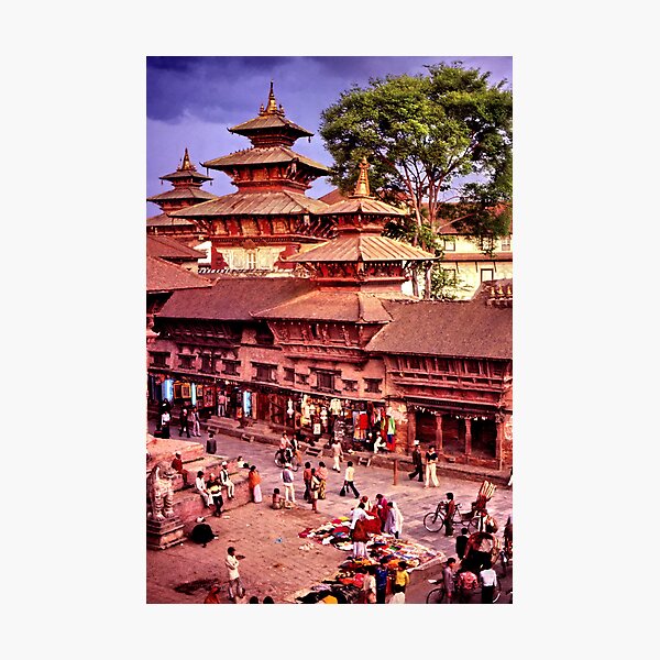 Durbar Square, Kathmandu, Nepal, 1980 Photographic Print