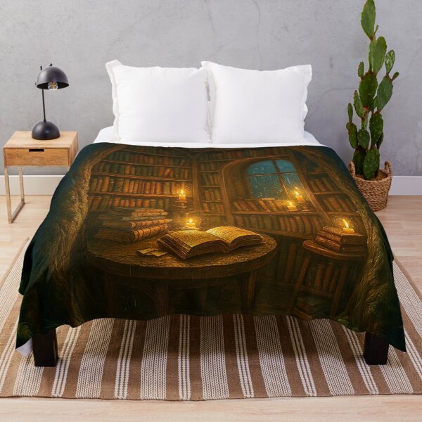 Item preview, Secret Forest Library — Sanctuary of Light and Knowledge designed and sold by RinWinArts.