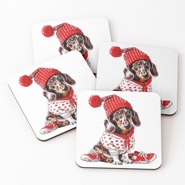 Item preview, Cute Dog Doggie Sticker designed and sold by ArtbyJustis.
