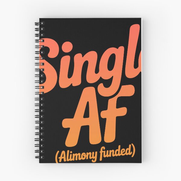 Item preview, Single AF (Alimony Funded) designed and sold by Cotton Chaos.