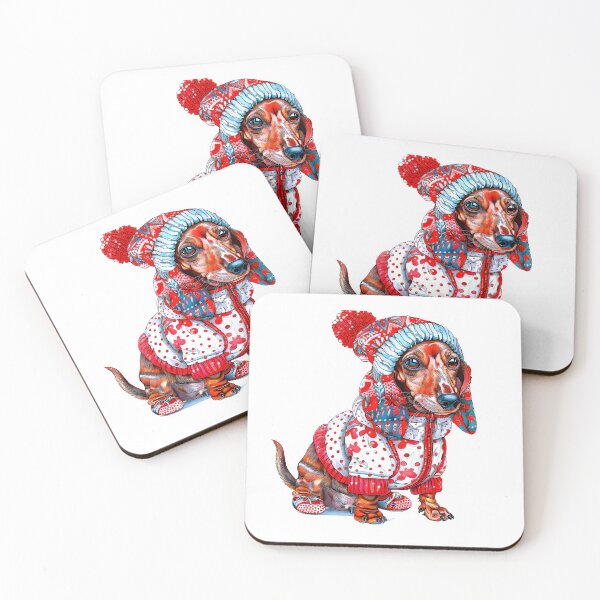 Item preview, Cute Dog Doggie Sticker designed and sold by ArtbyJustis.
