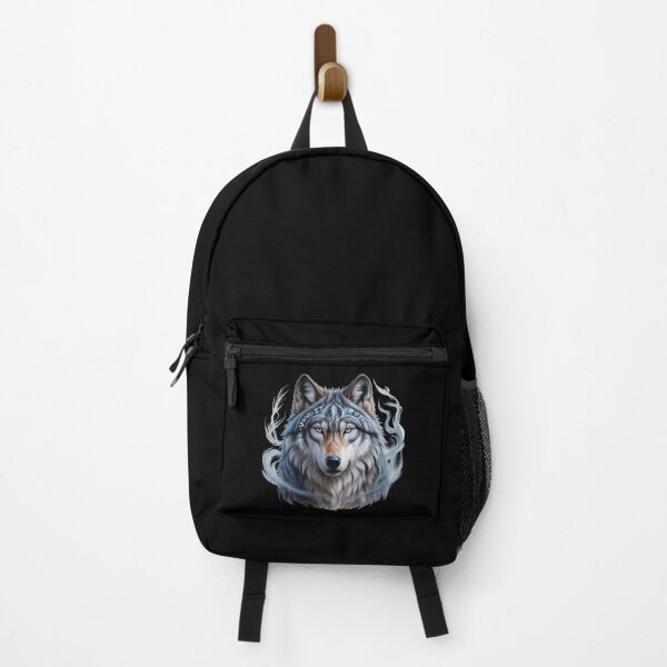 Item preview, The Mystic Wolf. Wolf Portrait designed and sold by VividTrails.