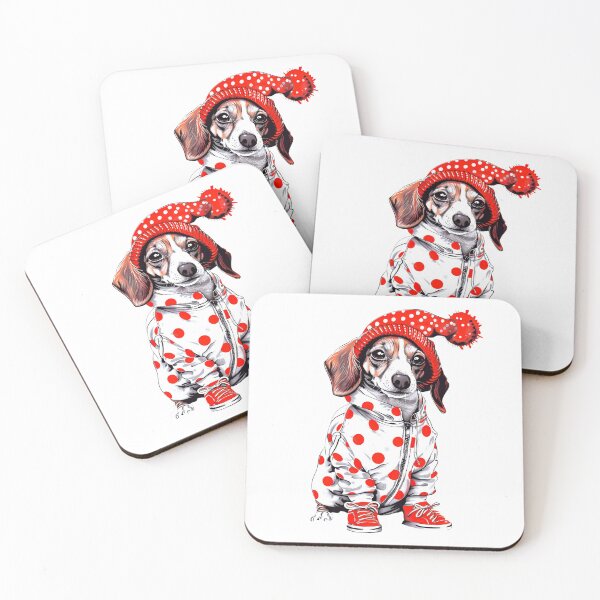 Item preview, Cute Dog Doggie Sticker designed and sold by ArtbyJustis.