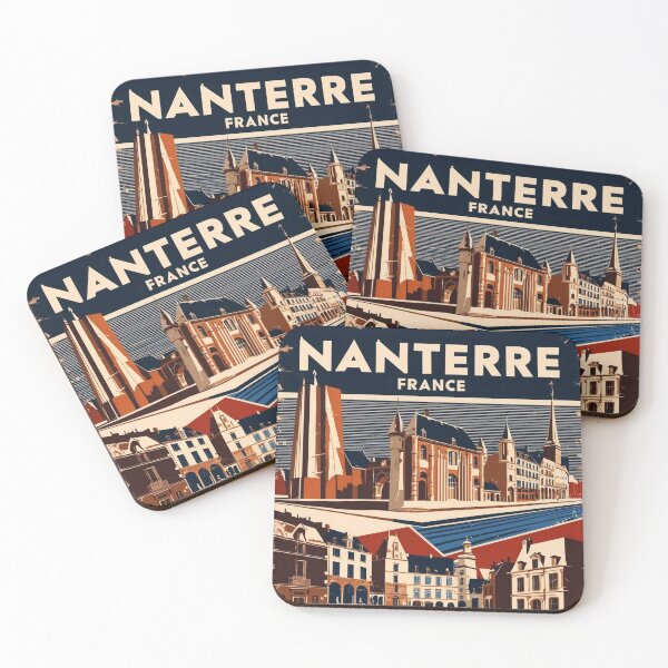 Item preview, Nanterre France 1950s Vintage Travel Tourism designed and sold by TravelersGems.