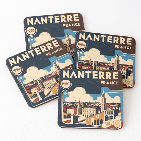 Item preview, Nanterre France 1950s Vintage Travel Tourism designed and sold by TravelersGems.