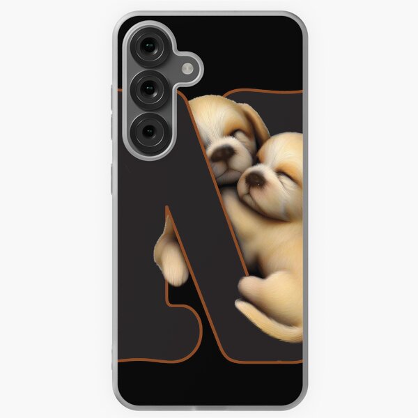 PUPPIES LETTER N Samsung Galaxy Soft Case