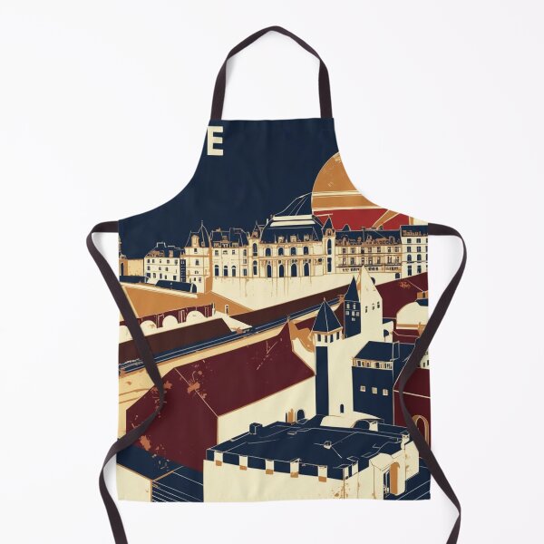Item preview, Boulogne Billancourt France 1950s Vintage Travel Tourism designed and sold by TravelersGems.