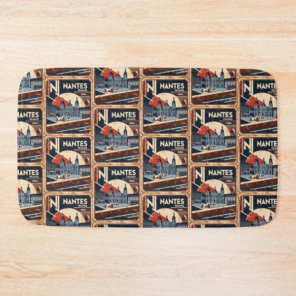 Item preview, Nantes France 1950s Vintage Travel Tourism designed and sold by TravelersGems.