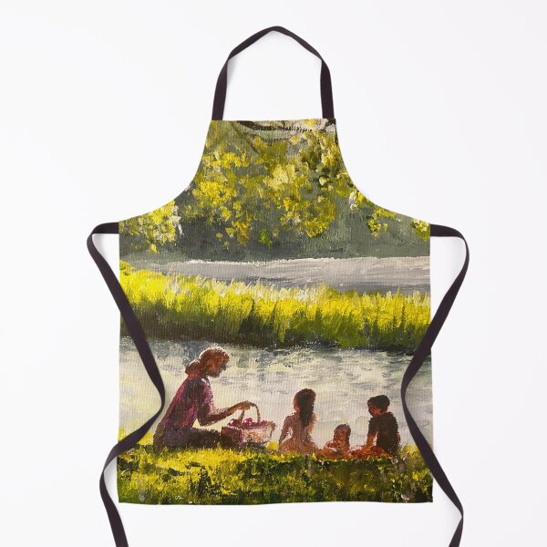 Item preview, Picnic At Babblewood Pond designed and sold by TheArtCave.