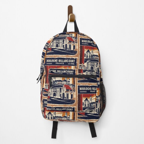 Item preview, Boulogne Billancourt France 1950s Vintage Travel Tourism designed and sold by TravelersGems.