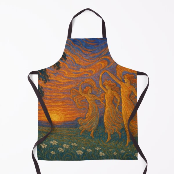 Item preview, Dancing mythical creatures at sunset designed and sold by Sigtrix.