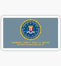 War on Texting Sticker