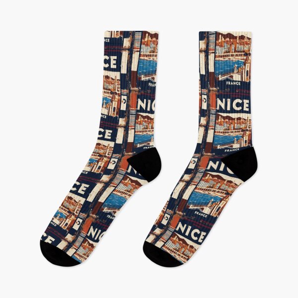 Item preview, Nice France 1950s Vintage Travel Tourism designed and sold by TravelersGems.