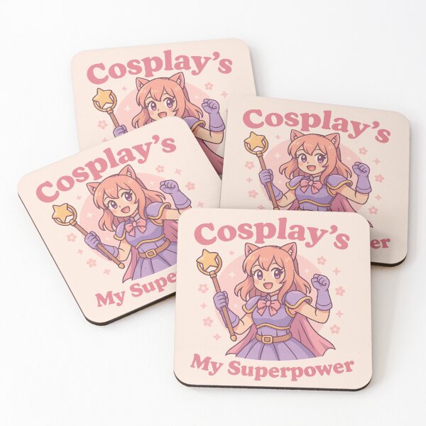 Item preview, Cosplay’s My Superpower – Kawaii Anime Cosplayer Illustration designed and sold by Meandmyshop.