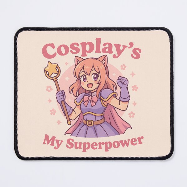 Item preview, Cosplay’s My Superpower – Kawaii Anime Cosplayer Illustration designed and sold by Meandmyshop.