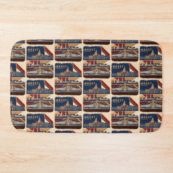 Item preview, Brest France 1950s Vintage Travel Tourism designed and sold by TravelersGems.