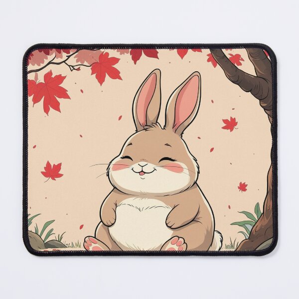 Item preview, Little Bunny Resting Under Tree designed and sold by ZenAnimal.