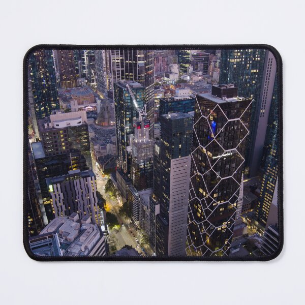 Item preview, Drone Photo Melbourne Australia City designed and sold by VideoBureau-8K.