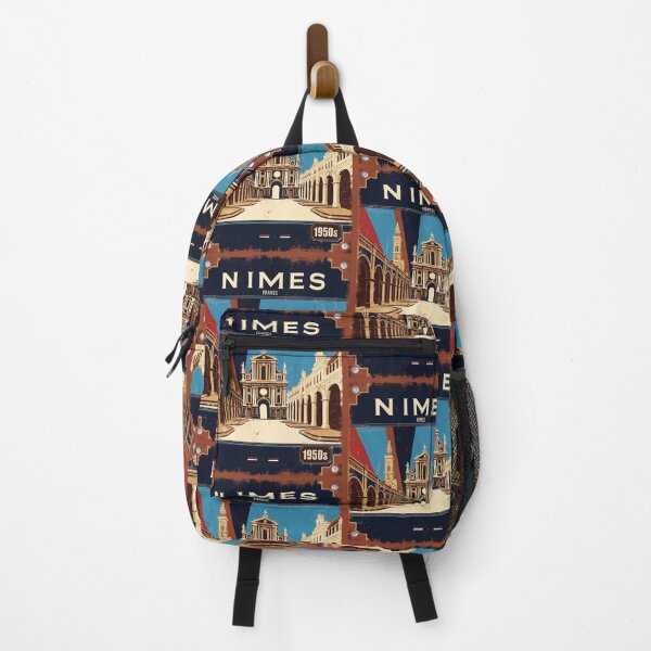 Item preview, Nimes France 1950s Vintage Travel Tourism designed and sold by TravelersGems.