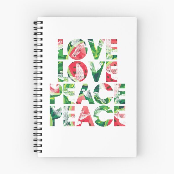 Item preview, Love Love Peace Peace, Watermelon & Doves Charity Design - Free Palestine, Free Gaza, Save Palestine, Save Gaza, Eurovision Song Contest - Eurovision Song Contest 2025, ESC2025 ESC designed and sold by Vision-Tees.