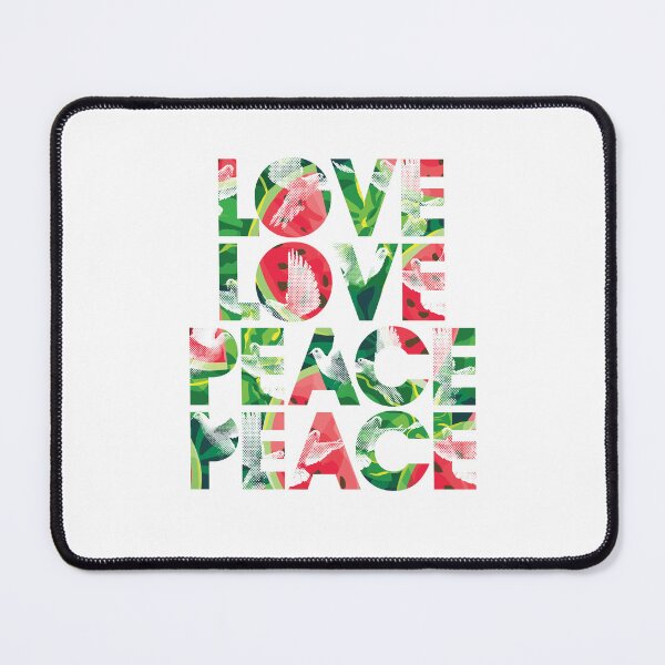 Item preview, Love Love Peace Peace, Watermelon & Doves Charity Design - Free Palestine, Free Gaza, Save Palestine, Save Gaza, Eurovision Song Contest - Eurovision Song Contest 2025, ESC2025 ESC designed and sold by Vision-Tees.