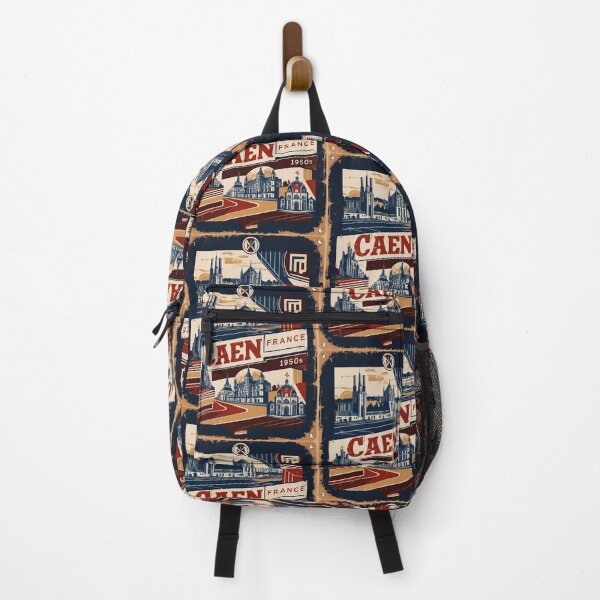 Item preview, Caen France 1950s Vintage Travel Tourism designed and sold by TravelersGems.