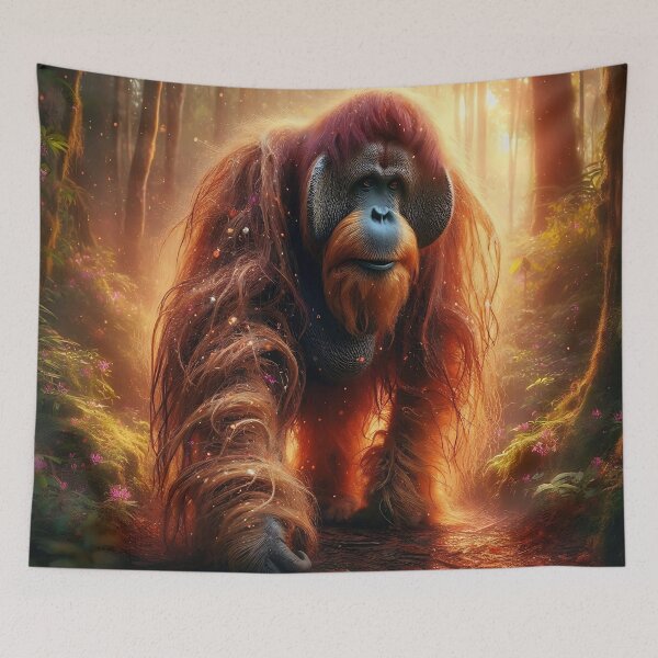Item preview, Orangutan Art #2 | Great Apes Lovers designed and sold by ksgraphics222.
