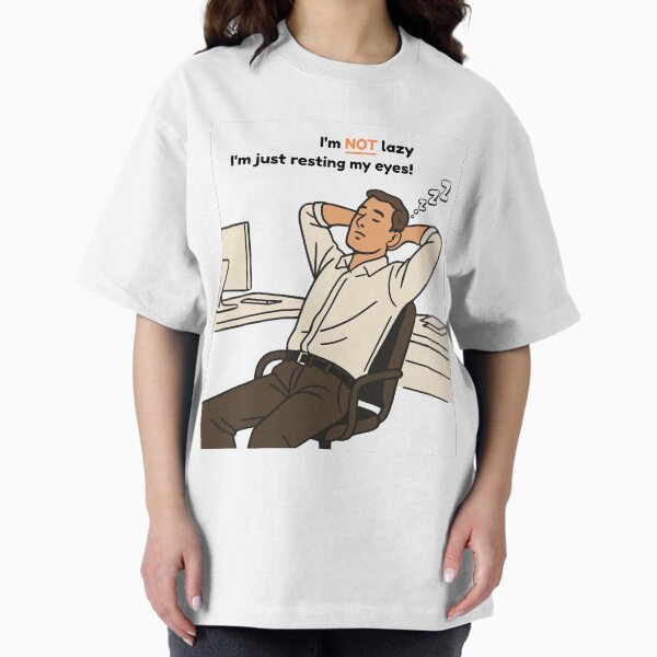 Item preview, Lazy & Resting Shirt designed and sold by Mood Maker.
