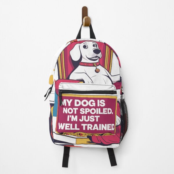 Item preview, Spoiled Dog Well-Trained Human Cartoon designed and sold by PokkuBer.