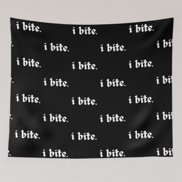 Item preview, I Bite. T-shirt  designed and sold by 2ndHndRebellion.