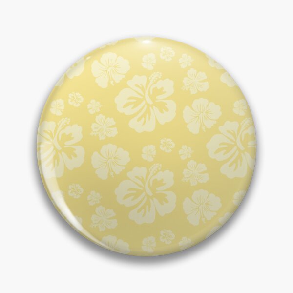 Item preview, Hibiscus Tone on Tone Yellow designed and sold by PD-Coastal.