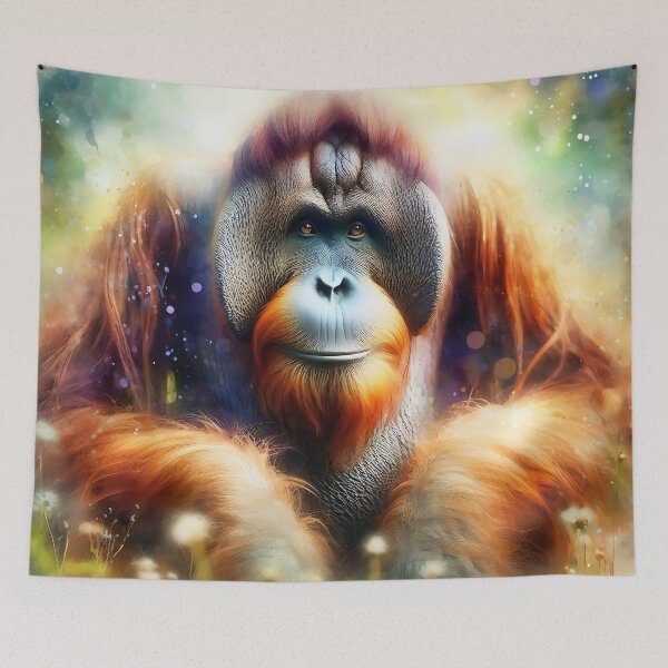 Item preview, Orangutan Art #3 | Great Apes Lovers designed and sold by ksgraphics222.