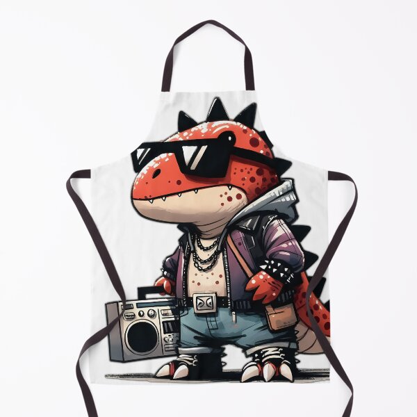Item preview, Radical Retro Raptor – The Coolest Dino in Town! designed and sold by DopeVibeStuff.