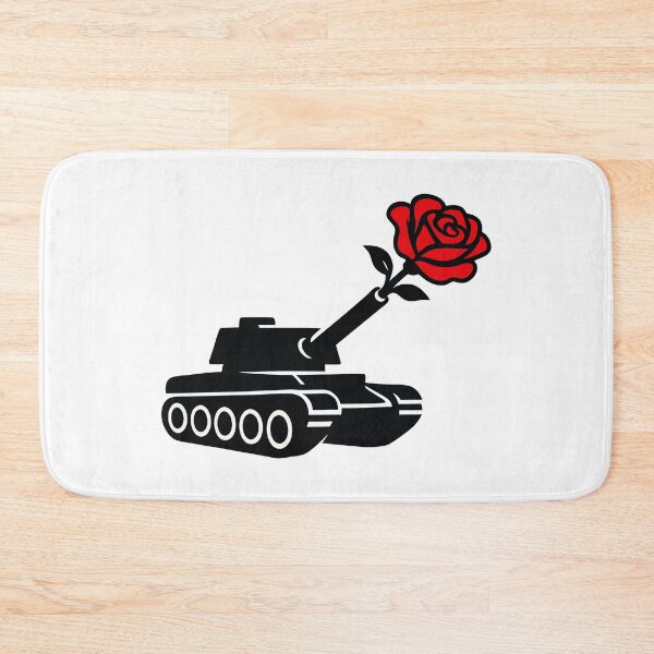 Item preview, Floral Rose Tank Anti War Pacifism designed and sold by Blok45.