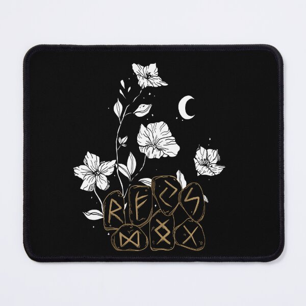 Item preview, Floral Runes designed and sold by witchlingart.