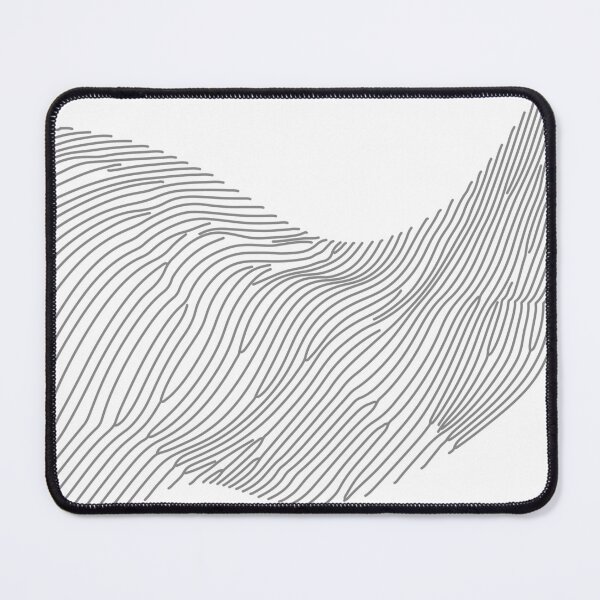 Item preview, Gray 3D Sound Wave Cyber Space Contour Map Line Art designed and sold by LuckyStep.
