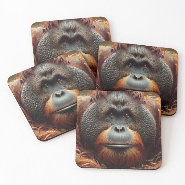 Item preview, Orangutan Art #4 | Great Apes Lovers designed and sold by ksgraphics222.