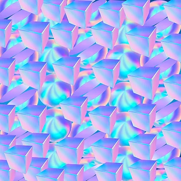 Artwork thumbnail, Gradient Geometric Pattern by DigitalShoppeIL