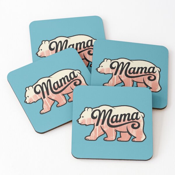 Item preview, Mama Bear illustration Design designed and sold by ZooStateofMind.