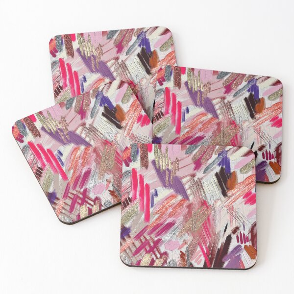 Item preview, Colorful paint splashes brushstrokes designed and sold by MimiKoo.