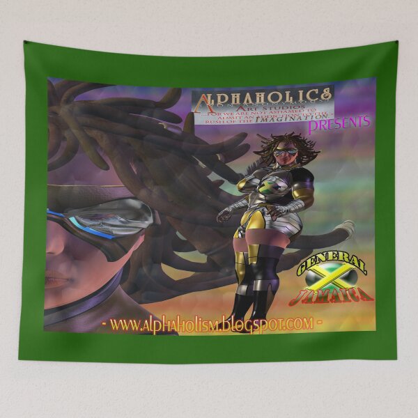 Item preview, General Jamaica designed and sold by Alphaholics Non-Anonymous Art Studios.