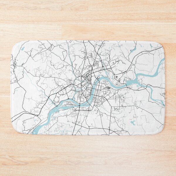 Item preview, Pyongyang City Map of North Korea - Circle designed and sold by deMAP.