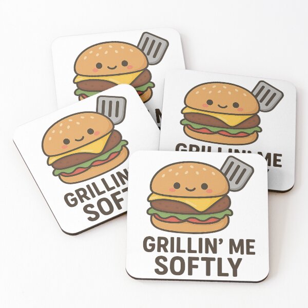 Item preview, Grillin’ Me Softly designed and sold by IllustrifyArts.