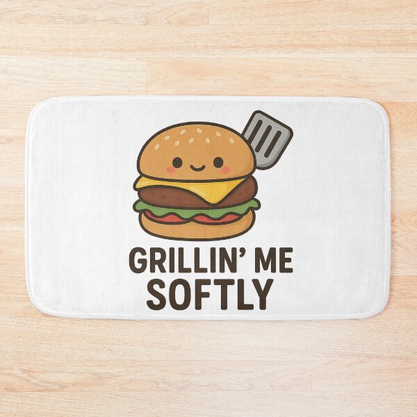 Item preview, Grillin’ Me Softly designed and sold by IllustrifyArts.