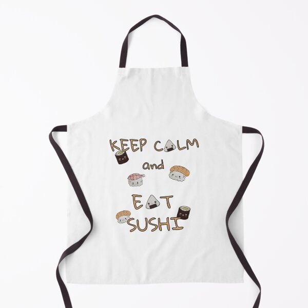 Item preview, Keep Calm and Eat Sushi – Cute Kawaii Design designed and sold by KawaiiNugs.