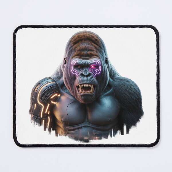 Item preview, Cyber Gorilla. Gorilla Portrait designed and sold by VividTrails.