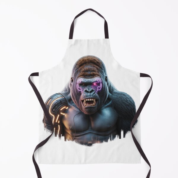 Item preview, Cyber Gorilla. Gorilla Portrait designed and sold by VividTrails.