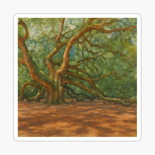 Item preview, Whispers of Time: The Angel Oak designed and sold by Frog Level Treasures.