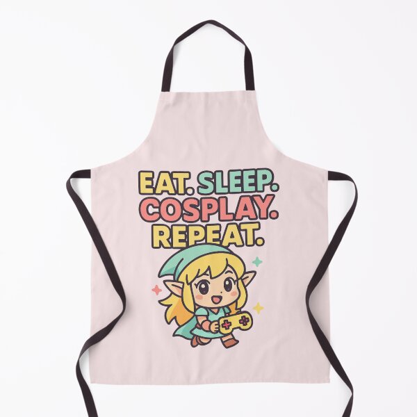 Item preview, Eat. Sleep. Cosplay. Repeat. – Chibi Pastel Cosplayer designed and sold by Meandmyshop.