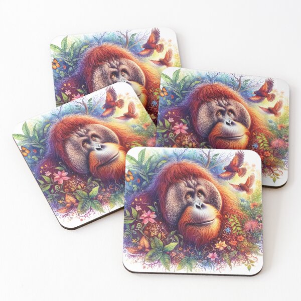 Item preview, Orangutan Art #6 | Great Apes Lovers designed and sold by ksgraphics222.